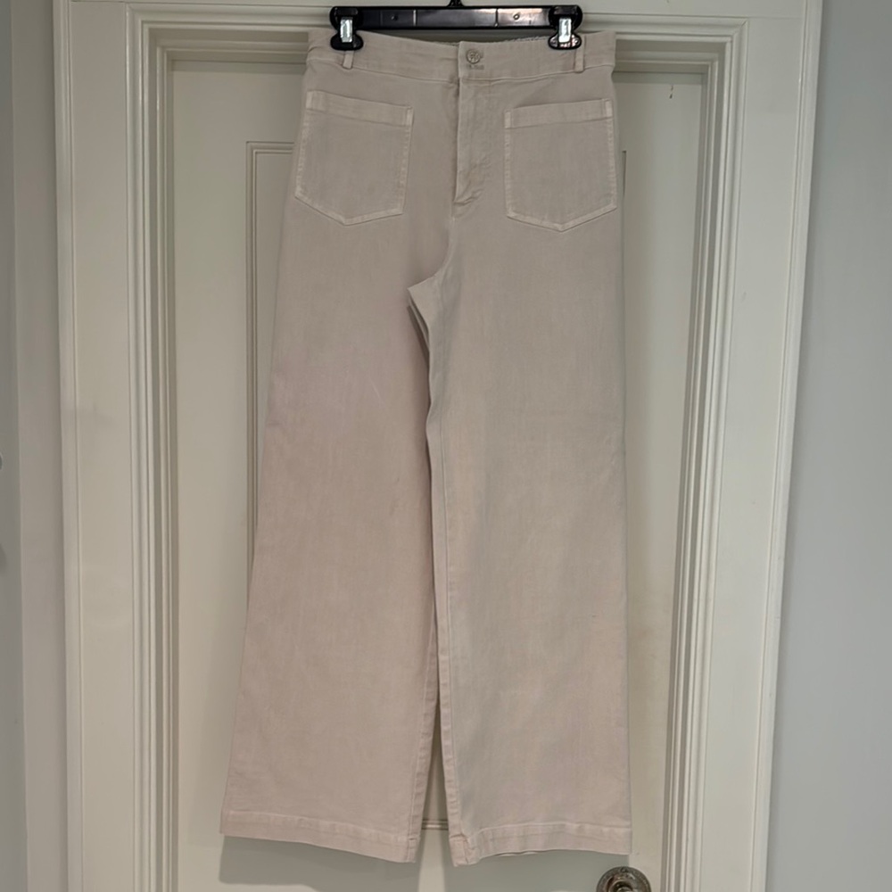 YFB cream light denim jeans